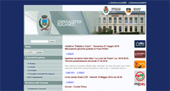 Desktop Screenshot of comune.ospedalettoeuganeo.pd.it