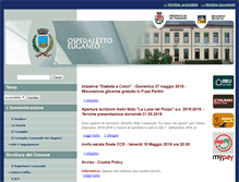 Tablet Screenshot of comune.ospedalettoeuganeo.pd.it
